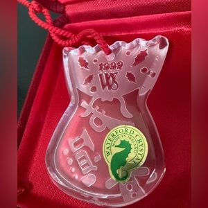 Waterford Crystal Ornament: “All Snug In Their Beds” 1999